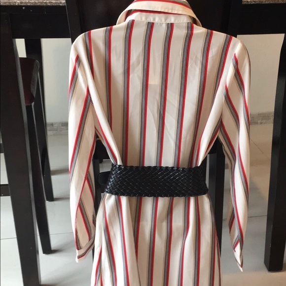 SEXY SHIRT DRESS! Brand new w/ tag and belt - Picture 4 of 8